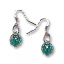 Murano Glass Earrings - Brina Aquamarine