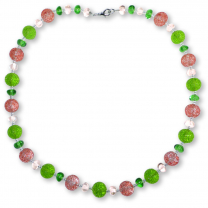 Murano Glass Necklace - Lucia Rosa