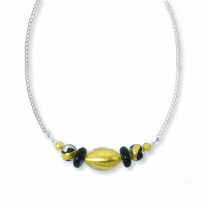 Murano Glass Necklace – Oliva Gold