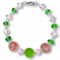 Murano Glass Bracelet - Lucia Rosa