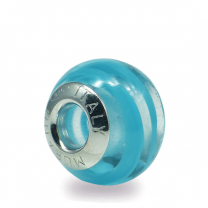 Murano Glass charm bead - Undici-blu