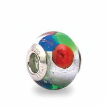 Murano Glass Charm Bead - Cinque