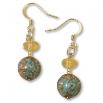 Murano Glass Earrings - Aria