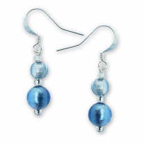 Murano glass earrings - Esta Azure