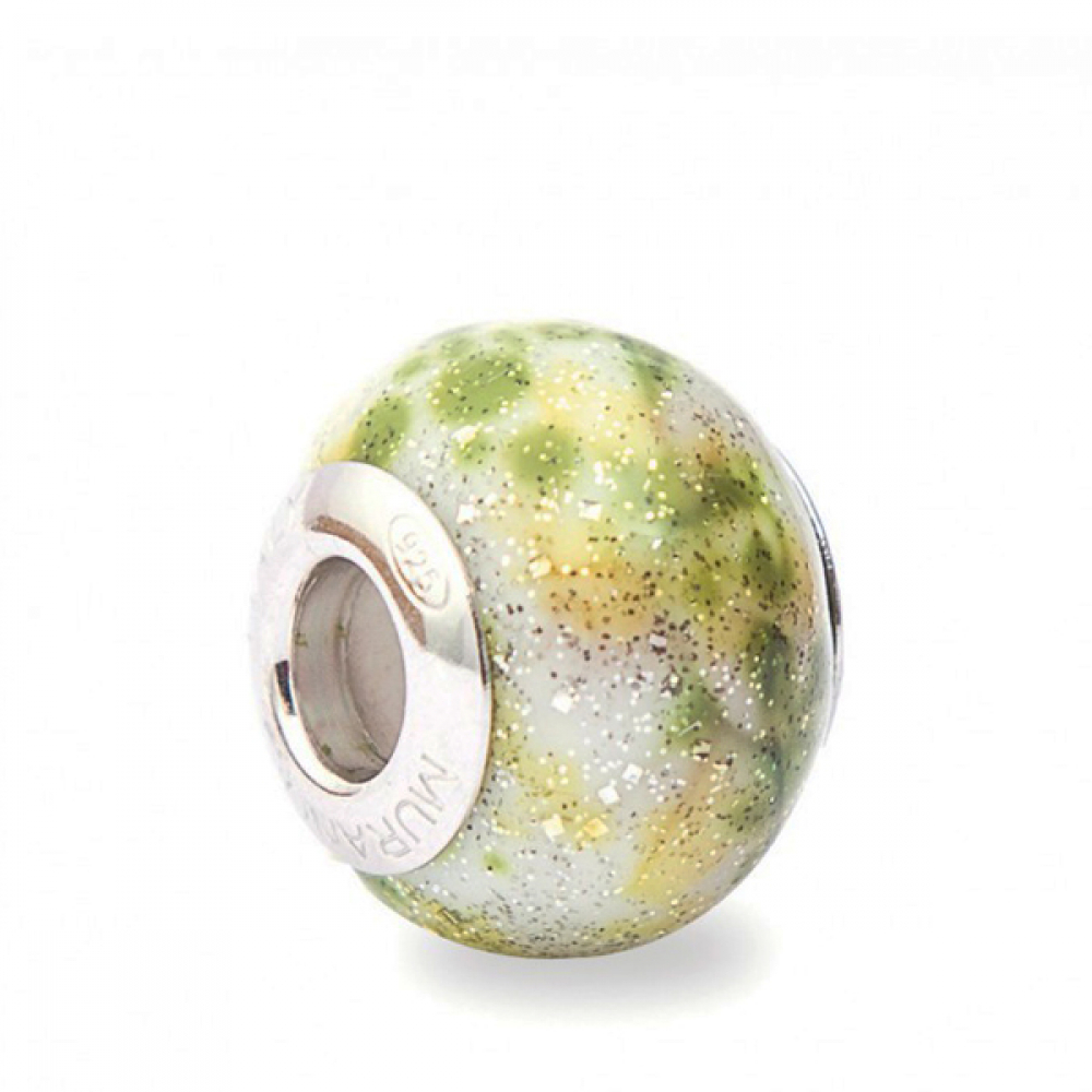 Murano Glass Charm Bead - Diciassette Photo