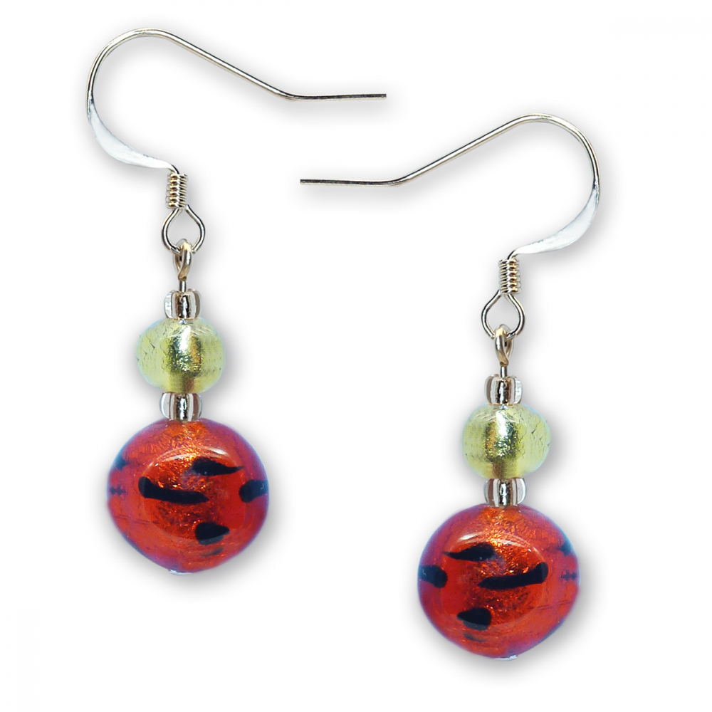 Murano Glass Earrings - Senta Photo