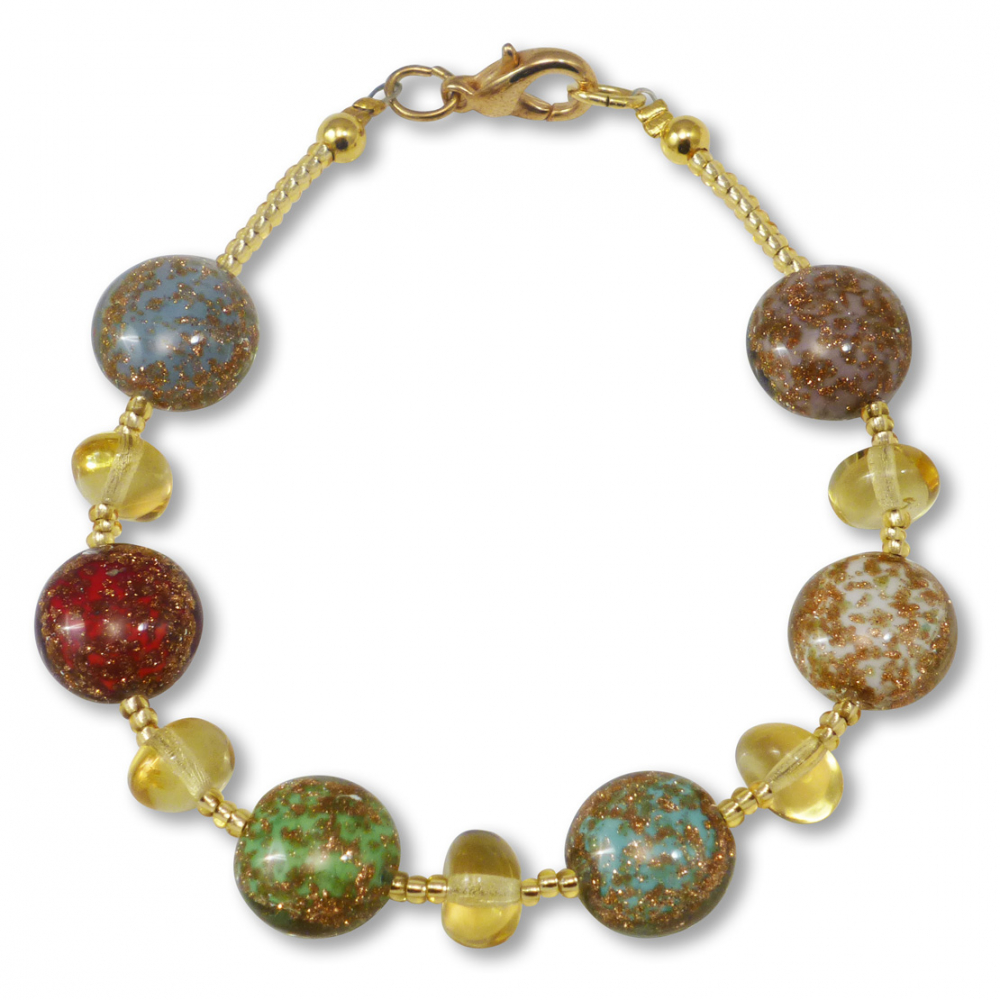 Murano Glass Bracelet - Aria Photo