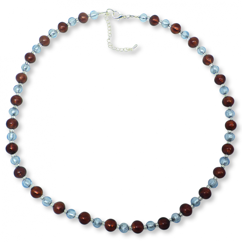 Murano glass necklace - Esta Ruby Photo