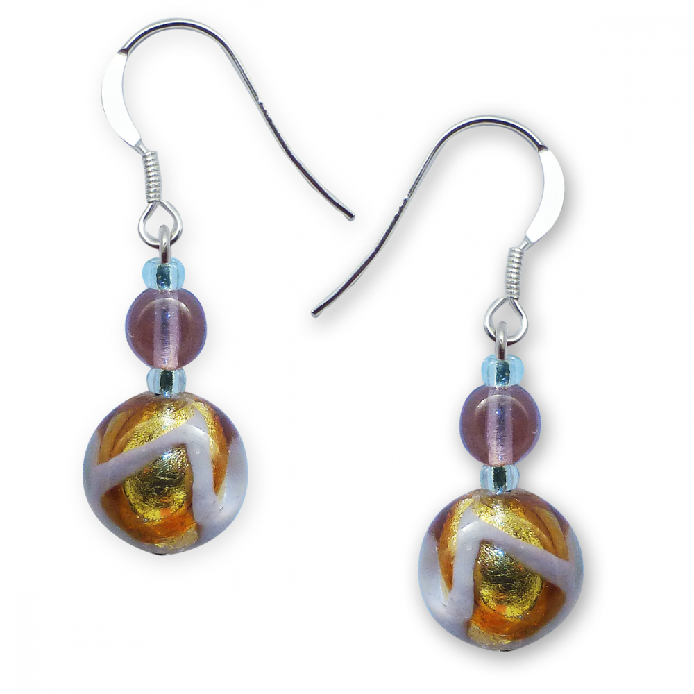 Murano Glass Earrings - Marta Photo