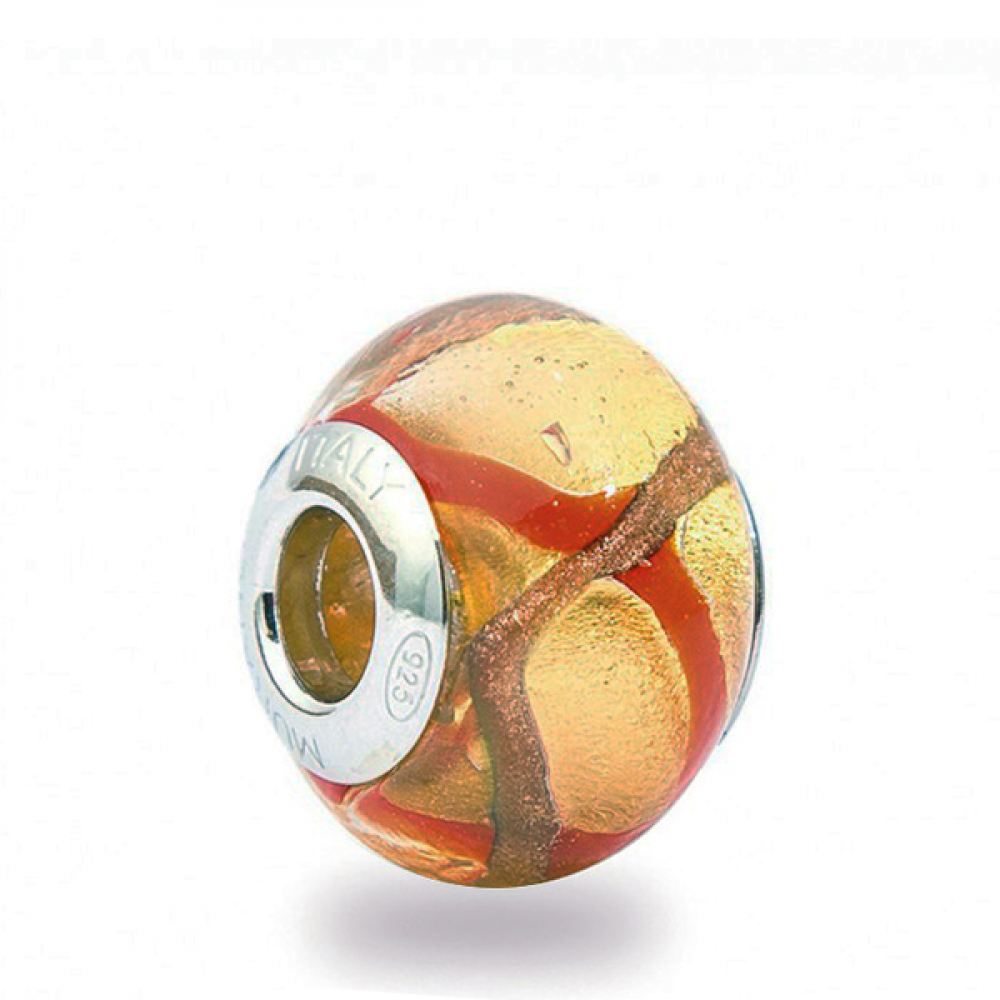 Murano Glass Charm Bead - Trentadue Photo