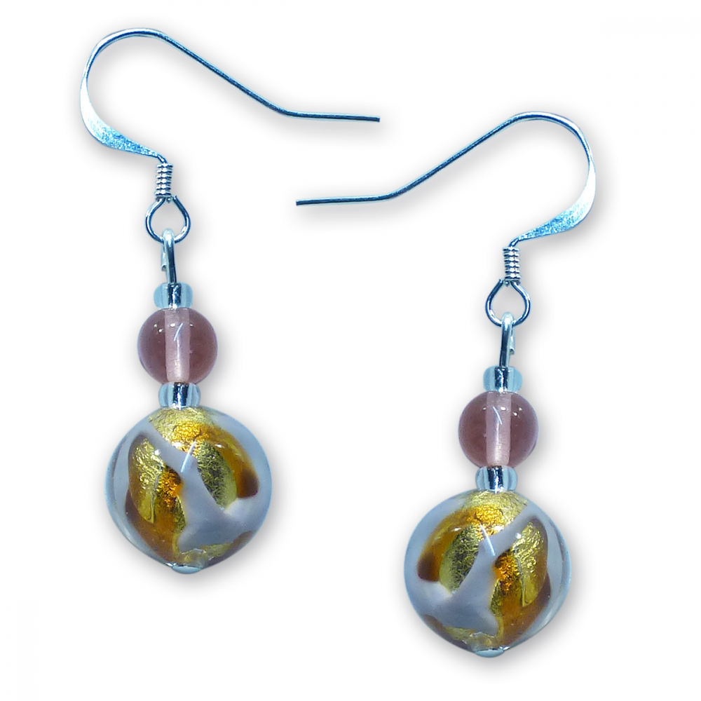 Murano Glass Earrings - Marta Photo