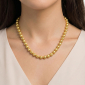Murano Glass necklace - Gianna Gold Photo