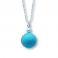 Murano Glass Pendant Necklace - Julietta Turquoise/Pearl Photo