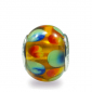 Murano Glass Charm Bead - Mille Photo
