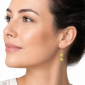 Murano Glass Earrings - Gianna Gold Photo