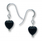 Murano Glass Heart Earrings - Gaia Photo