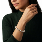Murano Glass bracelet - Gianna Silver Photo