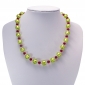 Murano Glass Necklace - Cara Light Emerald Photo