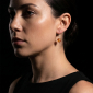Murano Glass Heart Earrings – Mara Rosso Photo