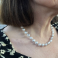 Murano Glass necklace - Gianna Silver Photo