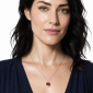 Murano glass charm bead necklet - Quattordici Photo