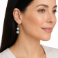 Murano Glass earrings - Gianna Silver Photo