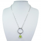 Murano Glass Necklet - Brina Lime Photo