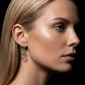 Murano Glass Earrings - Lucia Rosa Photo