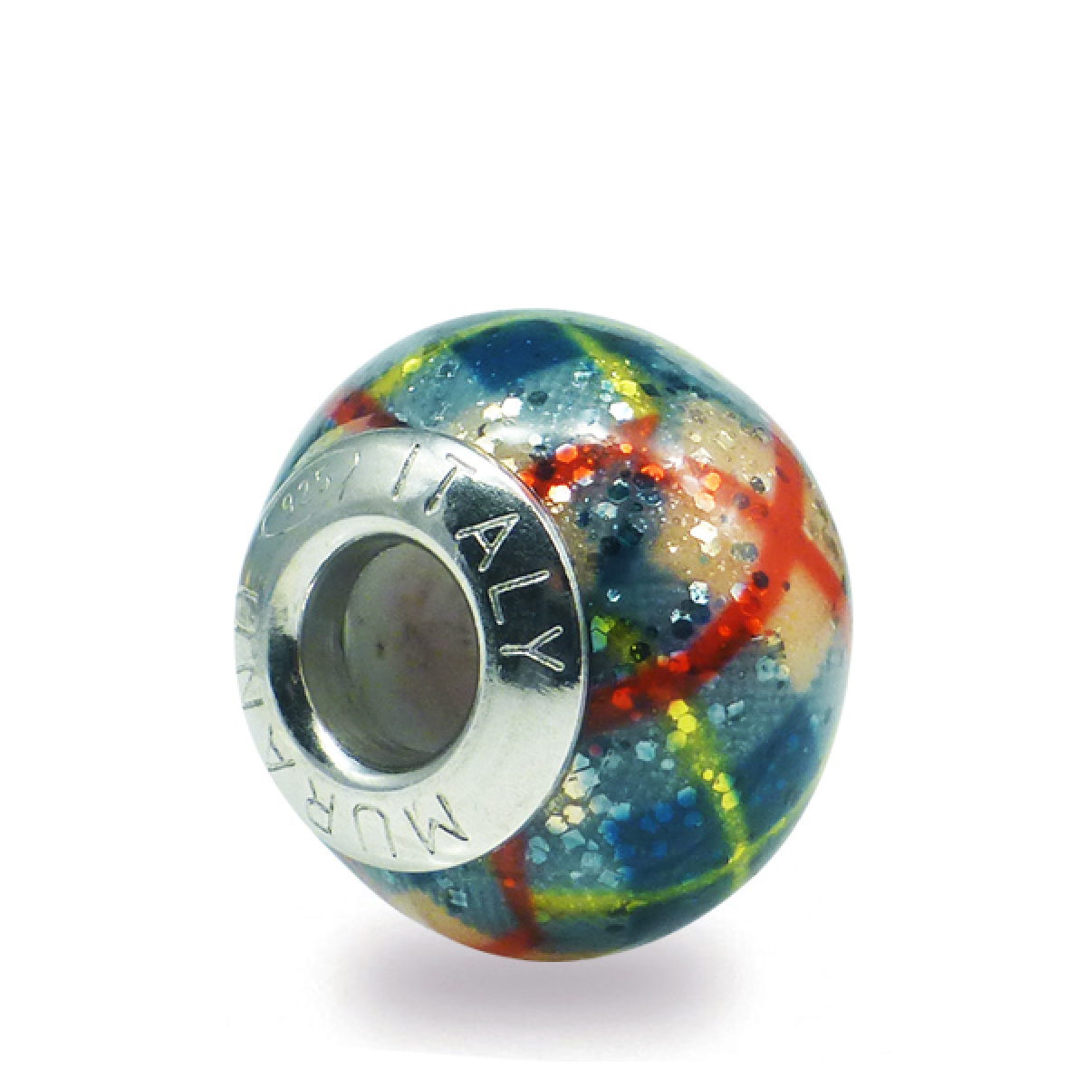 Murano Glass charm bead Trentaquattro 1 from Simply Murano